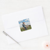 Sticker Carré Photo personnalisée sur mesure   (Enveloppe)