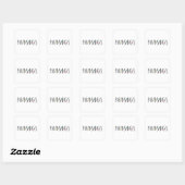 Sticker Carré Physique (Feuille)