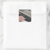 Sticker Carré Piano cool (Sac)