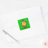 Sticker Carré Pickleball (Enveloppe)