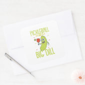 Sticker Carré Pickleball C'est un genre de jeu de jeu de jeu Big (Enveloppe)