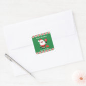 Sticker Carré Pickley 🎅 Père Noël (Enveloppe)