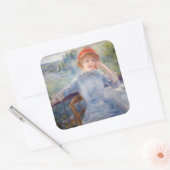 Sticker Carré Pierre Auguste Renoir - Alphonsine Fournaise (Enveloppe)
