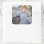 Sticker Carré Pierre Auguste Renoir - Alphonsine Fournaise (Sac)