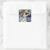 Sticker Carré Pierre-Auguste Renoir - Danse à Bougival (Sac)