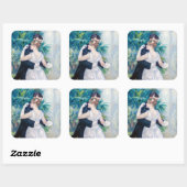 Sticker Carré Pierre-Auguste Renoir - Danse urbaine (Feuille)