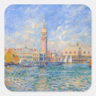Sticker Carré Pierre-Auguste Renoir - Venise, le Palais des Doge