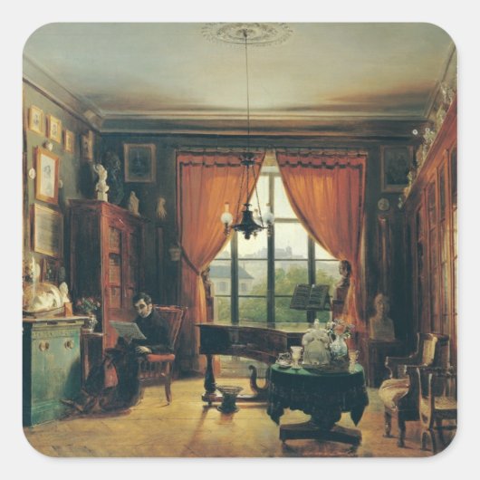 Sticker Carré Pierre-Joseph-Guillaume Zimmermann (Devant)