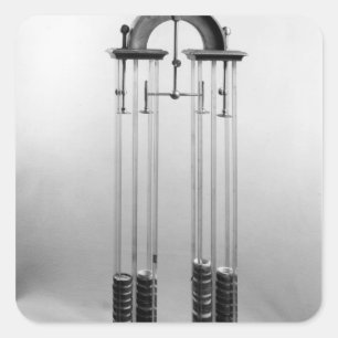 Sticker Carré Pieu voltaïque fait pour Jacques Alexandre Charles