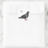 Sticker Carré Pigeon (Sac)