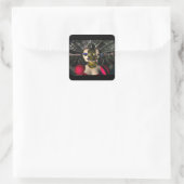 Sticker Carré PILOTE SPACESHIP ANDROID XENIA, Science-fiction (Sac)