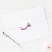 Sticker Carré Pink Mermaid (Enveloppe)
