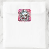 Sticker Carré Pink Ornate paysage (Sac)