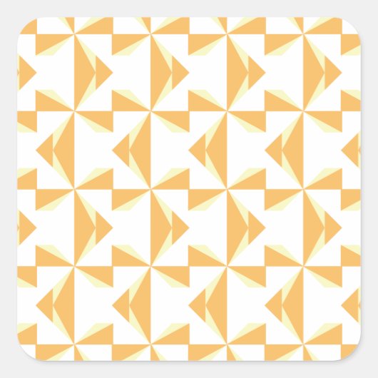 Sticker Carré Pinwheels (Devant)