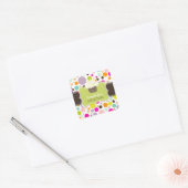 Sticker Carré PixDezines do-it-yourself couleurs/bulle gomme+key (Enveloppe)