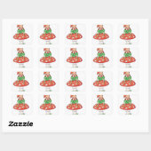 Sticker Carré Pixie sur Toadstool (Feuille)
