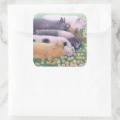 Sticker Carré Plaisir pur (Sac)