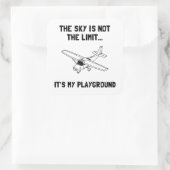 Sticker Carré Plan Sky Playground (Sac)