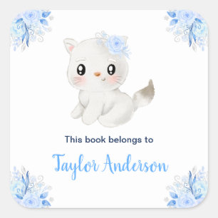 Sticker Carré Planchette pour enfants de Winter Wonderland Arcti