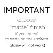 Sticker Carré Plaque baby shower papillon rose