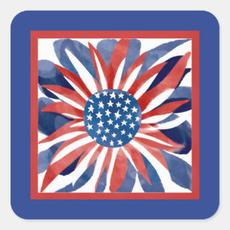 Sticker Carré Plaque papier Carré de 9 po 🌼 Freedom