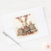 Sticker Carré Plaque pour votre enfant (Enveloppe)