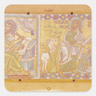 Sticker Carré Plaque représentant Saint-Marc