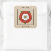 Sticker Carré Plaque Rose Tudor (Sac)