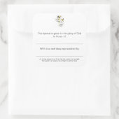 Sticker Carré Plaques Hymnes en l'honneur de (Sac)