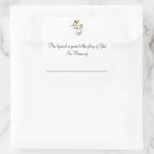 Sticker Carré Plaques Hymnes en l'honneur de (Sac)