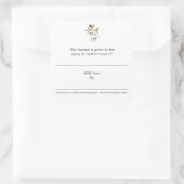 Sticker Carré Plaques Hymnes en l'honneur de (Sac)