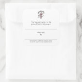 Sticker Carré Plaques Hymnes en mémoire (Sac)