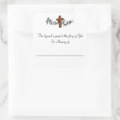 Sticker Carré Plaques Hymnes en mémoire (Sac)