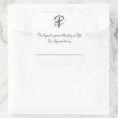 Sticker Carré Plaques Hymniques en appréciation de (Sac)