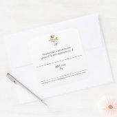 Sticker Carré Plaques Hymniques en appréciation de (Enveloppe)