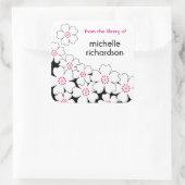 Sticker Carré Plaques-livres Cherry Blossom (Sac)