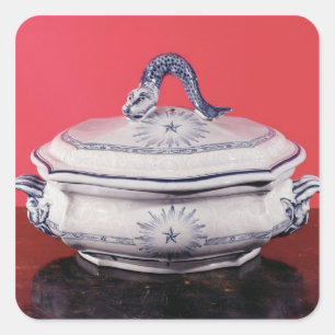 Sticker Carré Plat légumes appartenant à Karl Linnaeus