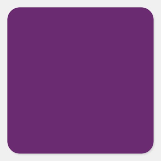 Sticker Carré Plum Purple (Devant)