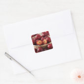Sticker Carré Plums dans le panier (Enveloppe)