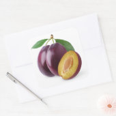 Sticker Carré Plums pourpres (Enveloppe)