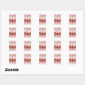Sticker Carré Plus grand que notre monde entier 1 (Feuille)