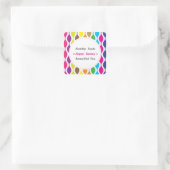 Sticker Carré Poids et santé (Sac)