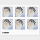 Sticker Carré Poids poids paralysant poids sur moi 2010 (Feuille)