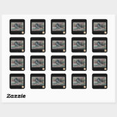 Sticker Carré Poids propre (Feuille)