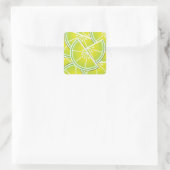 Sticker Carré Pointes de chaux funky (Sac)
