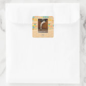 Sticker Carré Pointeur 3 invisible (Sac)