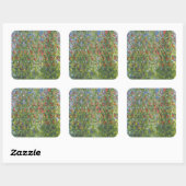 Sticker Carré Pois doux 2014 (Feuille)