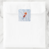 Sticker Carré Poisson d'or 5 (Sac)