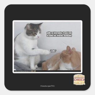 Sticker Carré Poke.