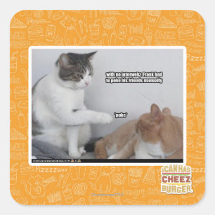 Sticker Carré Poke.